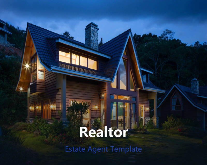 Realtor portfolio template